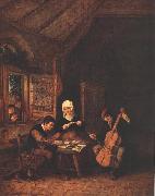 OSTADE, Adriaen Jansz. van Village Musicians  a Spain oil painting reproduction